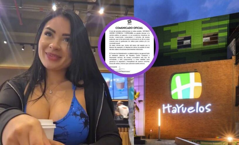 ¿Qué dijo el centro comercial 'Hayuelos' tras el video para adultos que grabó una influencer en el baño?
