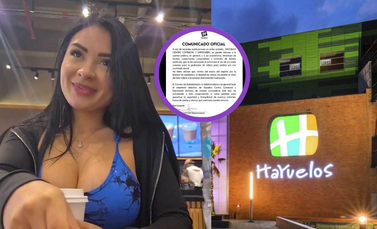 ¿Qué dijo el centro comercial 'Hayuelos' tras el video para adultos que grabó una influencer en el baño?