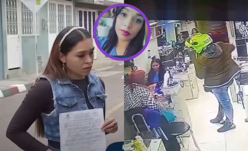 ¿Qué dijo la hermana de la mujer asesinada por un policía en una peluquería de Bogotá?