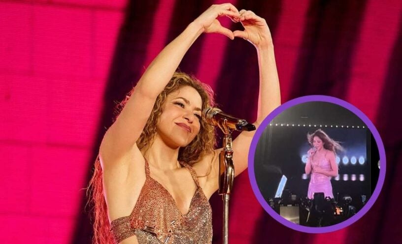 ¿Qué dijo Shakira sobre Bogotá en el concierto?