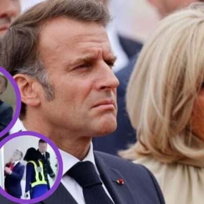 ¿Qué hay detrás de las microexpresiones en la pelea del presidente Emmanuel Macron con su esposa?