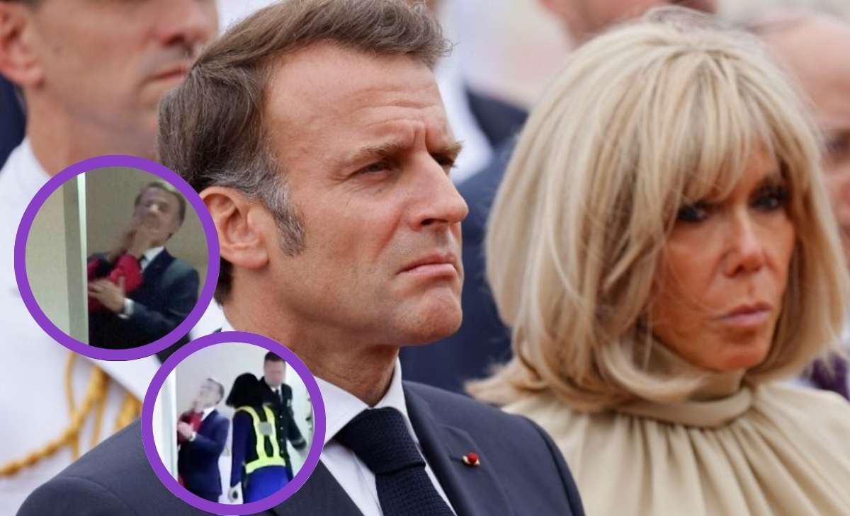 ¿Qué hay detrás de las microexpresiones en la pelea del presidente Emmanuel Macron con su esposa?