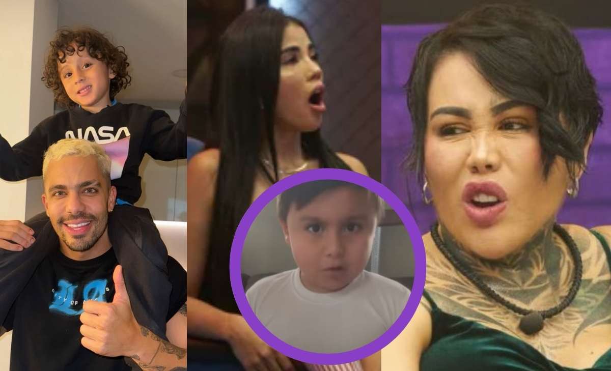 ¿Qué le respondió el sobrino de Yina Calderón al hijo de Karina García?