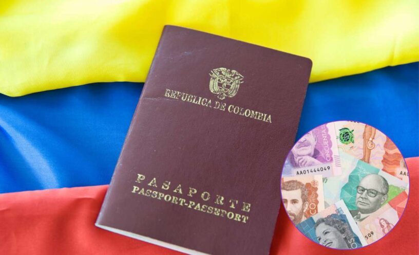 qué precio tiene el pasaporte en Colombia para 2025