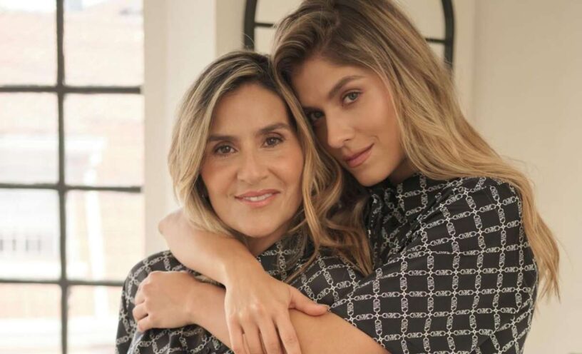 quién es el esposo de la mamá de Laura Tobón