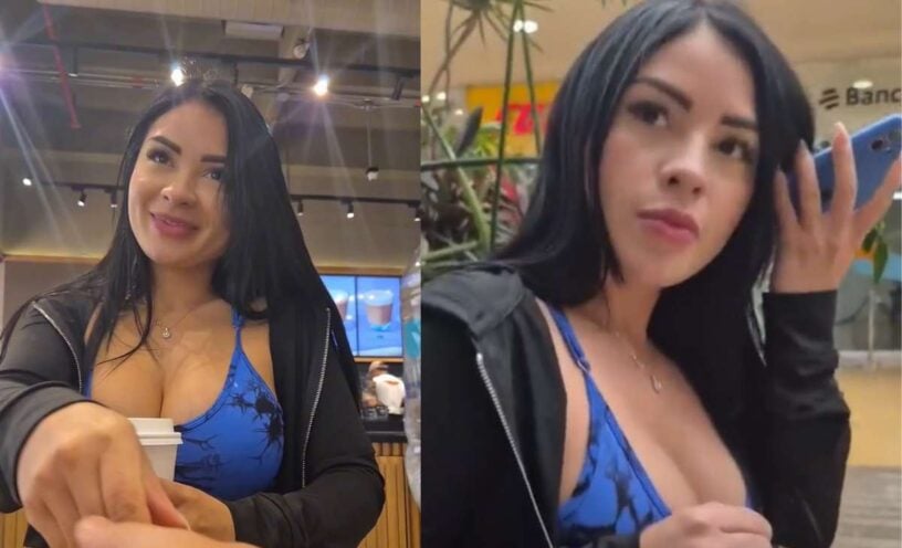¿Quién es la influencer que grabó un video para adultos en el centro comercial Hayuelos de Bogotá?