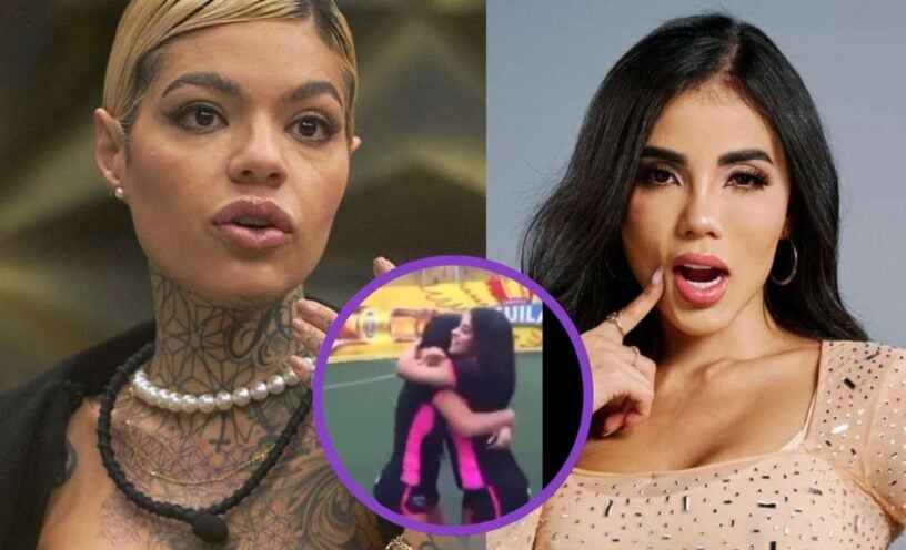 video filtrado en redes de Melissa Gate y Karina García jugando fútbol