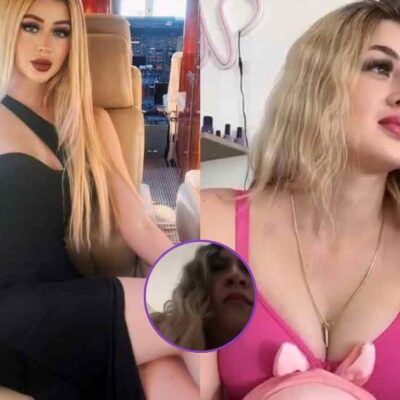 mujer que aparece en el live de Valeria Márquez