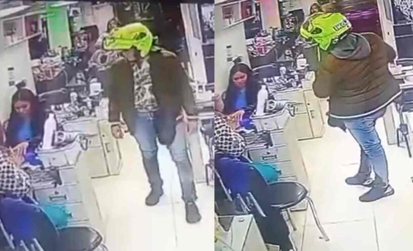 razón por la que un policía asesinó a su expareja en una peluquería de Bogotá