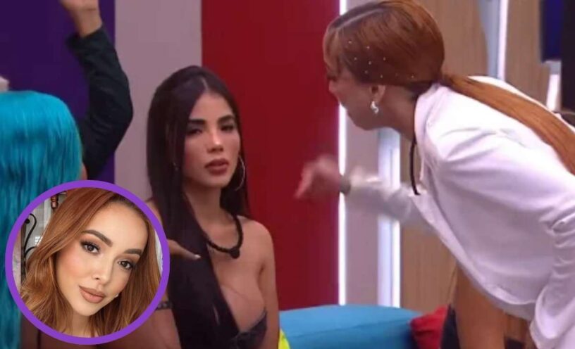 reacción de Karina García al ver a Marilyn Oquendo en 'La casa de los famosos Colombia 2'