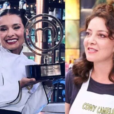 reacción de Cony Camelo al triunfo de Paola Rey en Masterchef 2024