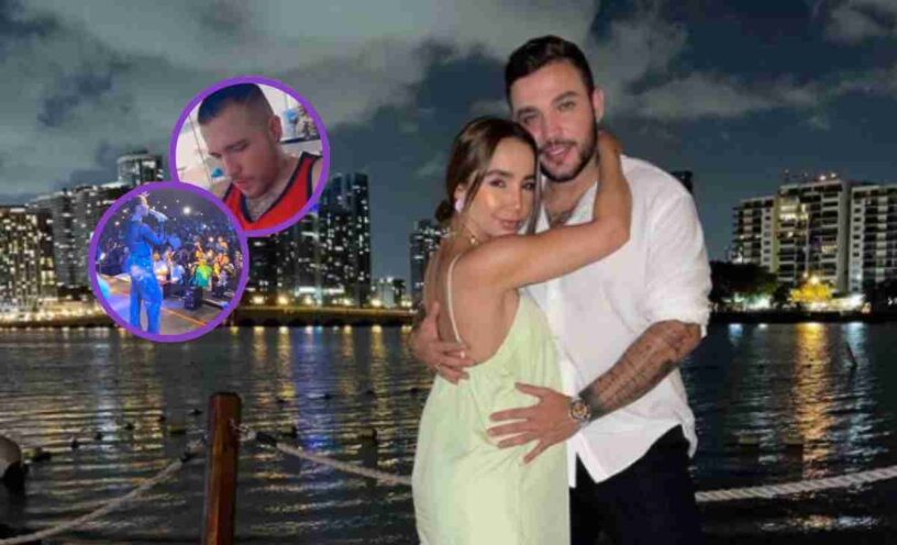 eacción de Jessi Uribe al ver a Paola Jara mostrando su embrazo