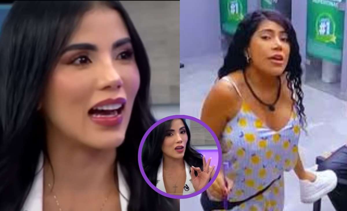 Reacción de Karina García al ver que La Toxi Costeña está usando su ropa en 'La casa de los famosos Colombia 2'