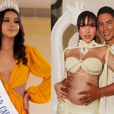 Reacción de la hija del novio de Aida Victoria Merlano a su embarazo