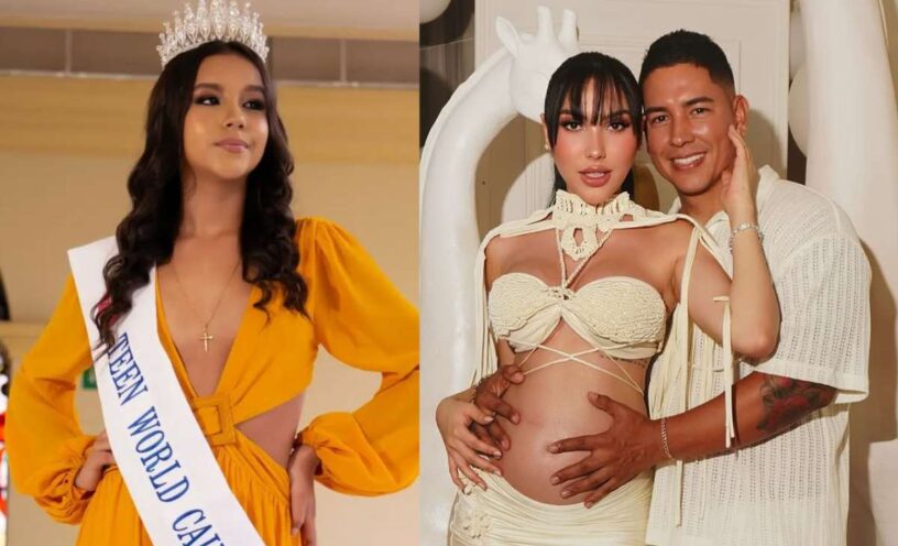 Reacción de la hija del novio de Aida Victoria Merlano a su embarazo