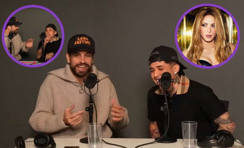 Reacción de Piqué cuando Westcol le preguntó por Shakira