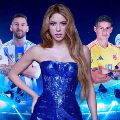 regalo en conmemoración a la presentación de Shakira en la Copa América