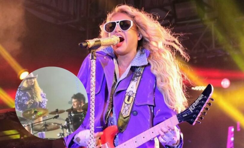 respuesta del baterista de Paulina Rubio por incidente en concierto