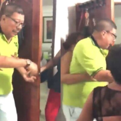 Rey del Carnaval siendo infiel