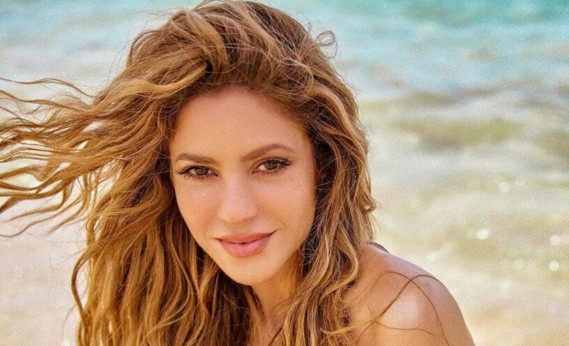 románticas fotos de Shakira con un actor