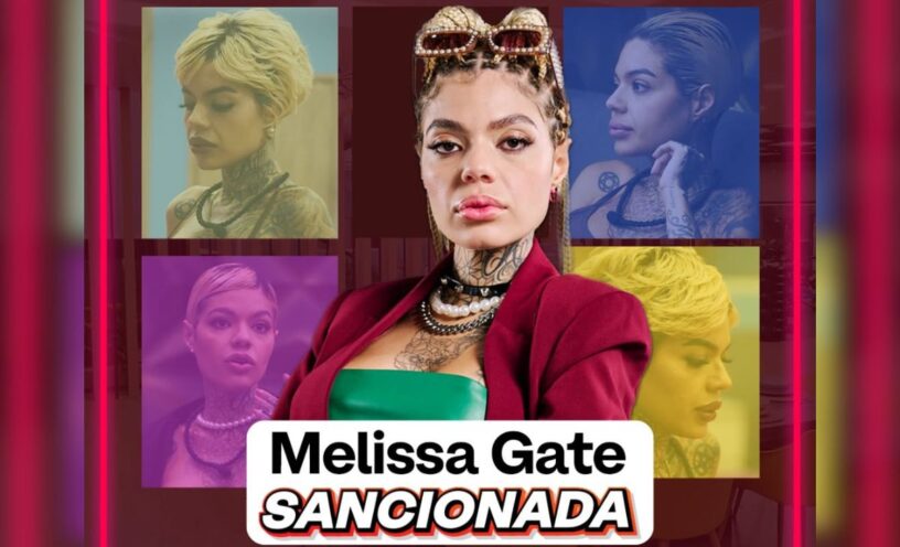 sanción a Melissa Gate en La Casa de los Famosos 2