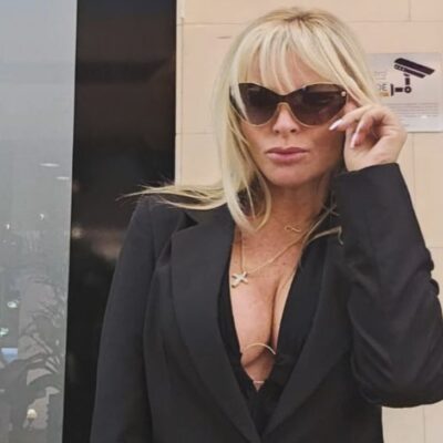 Sandra Muñoz habló de si su marido tiene moza