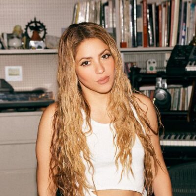 Shakira cocinando con sus hijos