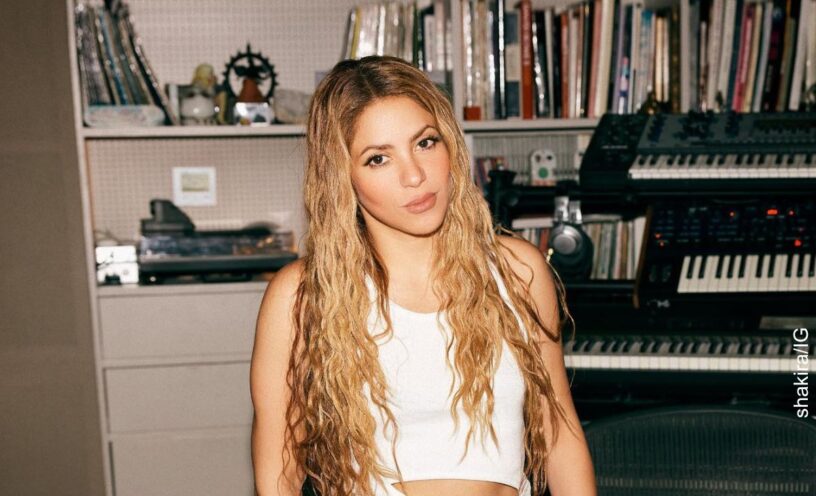 Shakira cocinando con sus hijos