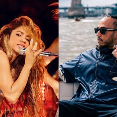 Shakira y Lewis Hamilton serían novios