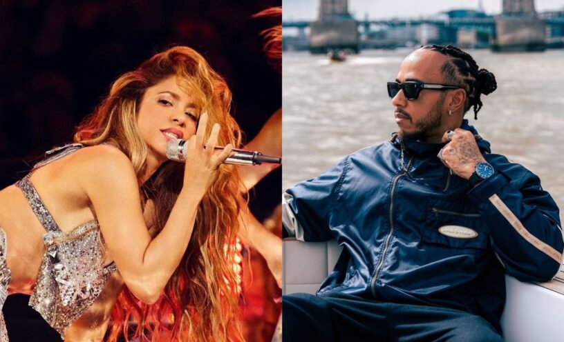 Shakira y Lewis Hamilton serían novios