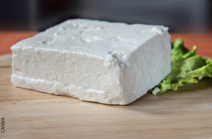 Foto de queso blanco