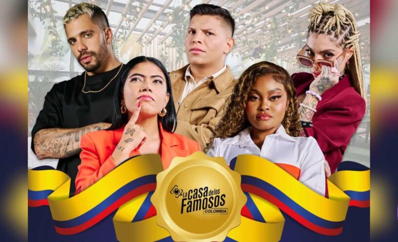 futbolistas selección colombia apoyando participante