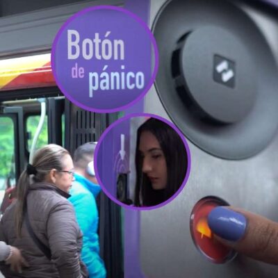 botón de pánico Transmilenio
