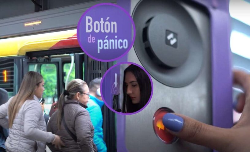 botón de pánico Transmilenio