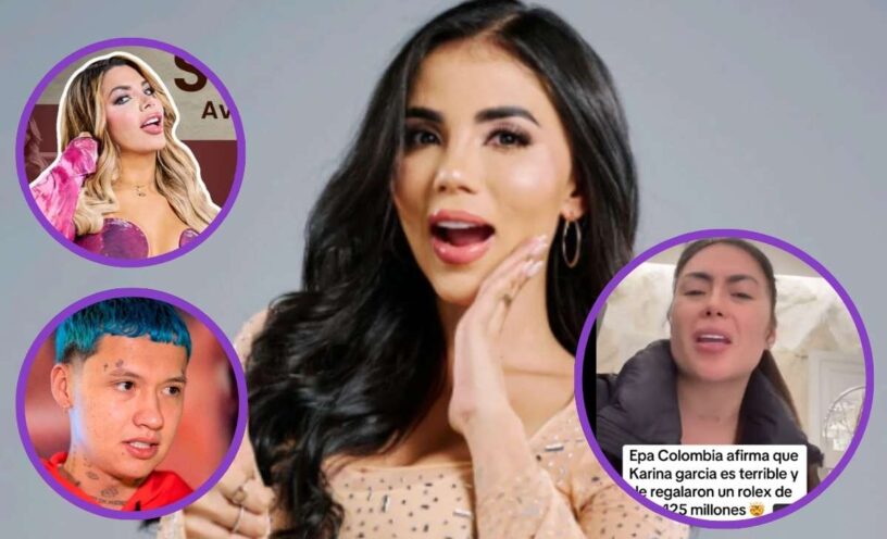 video de Epa Colombia donde habla de Karina García y Blessd