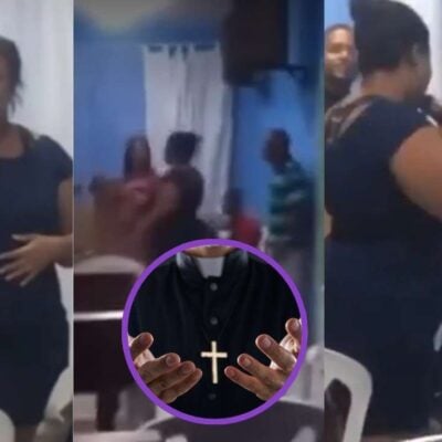 video de la esposa de pastor que expone infidelidad en plena misa