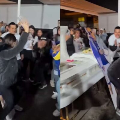 video de la joven que le "perreó" al ataúd de su novio