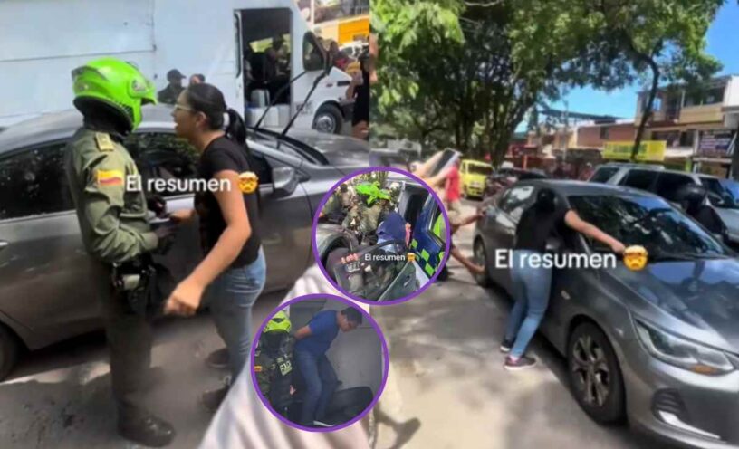 mujer que encontró a su esposo con tres mujeres en Villavicencio |