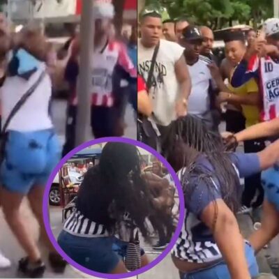 video de la mujer que pilló a su marido siendo infiel en Barranquilla