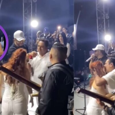 Video de la propuesta de matrimonio donde llegó la amante en concierto de Nelson Velásquez