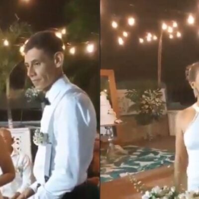 Video de novia que dijo no en su boda