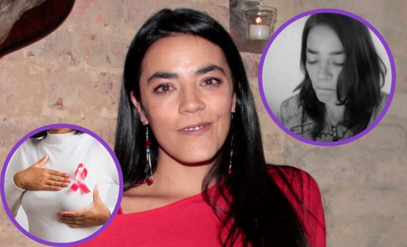 video de Sandra Reyes hablando de cáncer de seno antes de morir