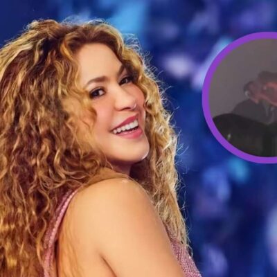 Video de Shakira besando a un hombre en su concierto