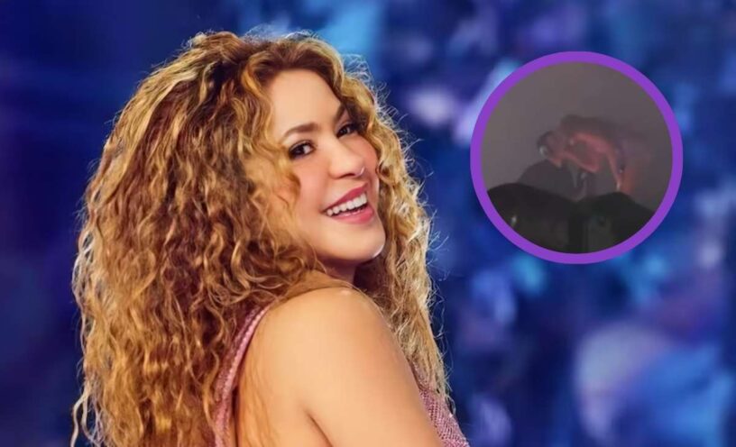 Video de Shakira besando a un hombre en su concierto