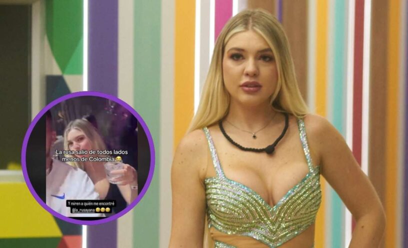Video de Yana Karpova de rumba en Bogotá tras su salida de 'La casa de los famosos Colombia 2'