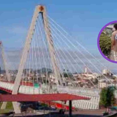 video del joven que se lanzó de un viaducto para quitarse la vida