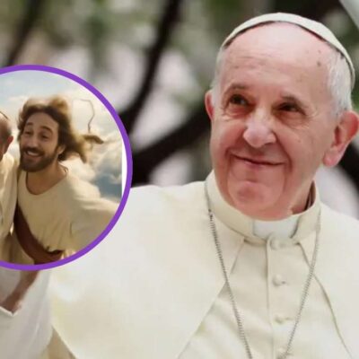 Video del papa Francisco con Jesús hecho con IA