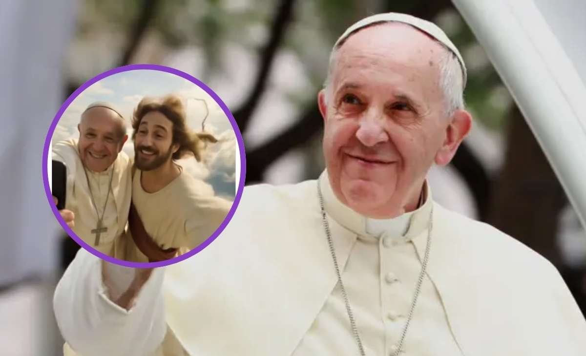 Video del papa Francisco con Jesús hecho con IA