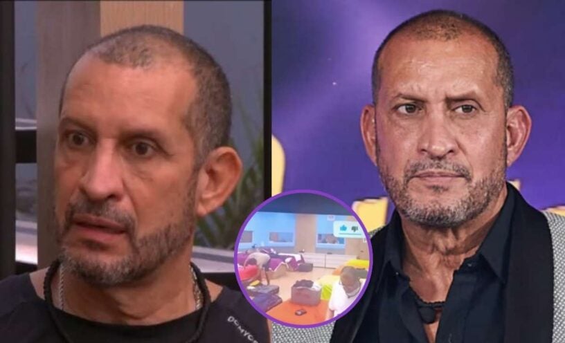 video en el que el Flaco Solórzano tenía un celular en 'La casa de los famosos Colombia 2'