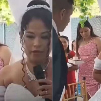 Video que la mujer que le dijo "no" a su novio en plena boda